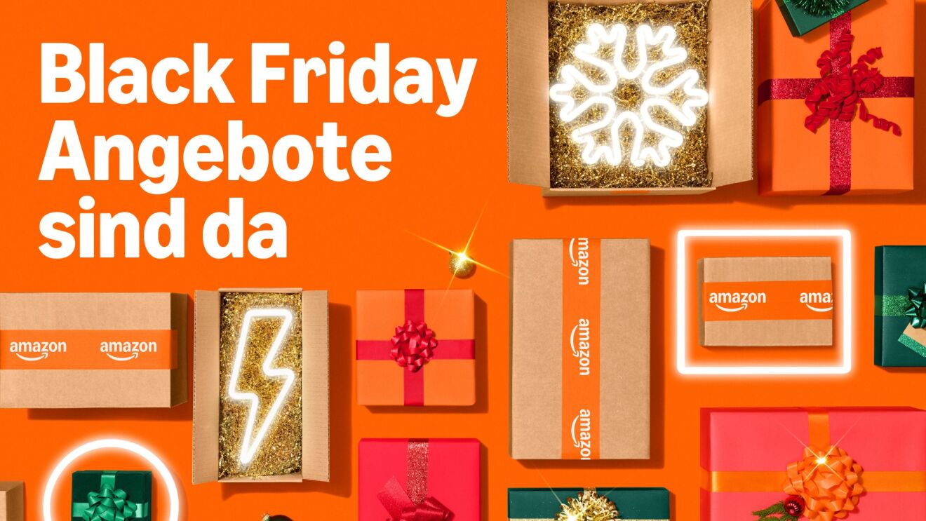 Die ersten Black Friday Angebote 2025: Amazon startet Rabatt-Saison