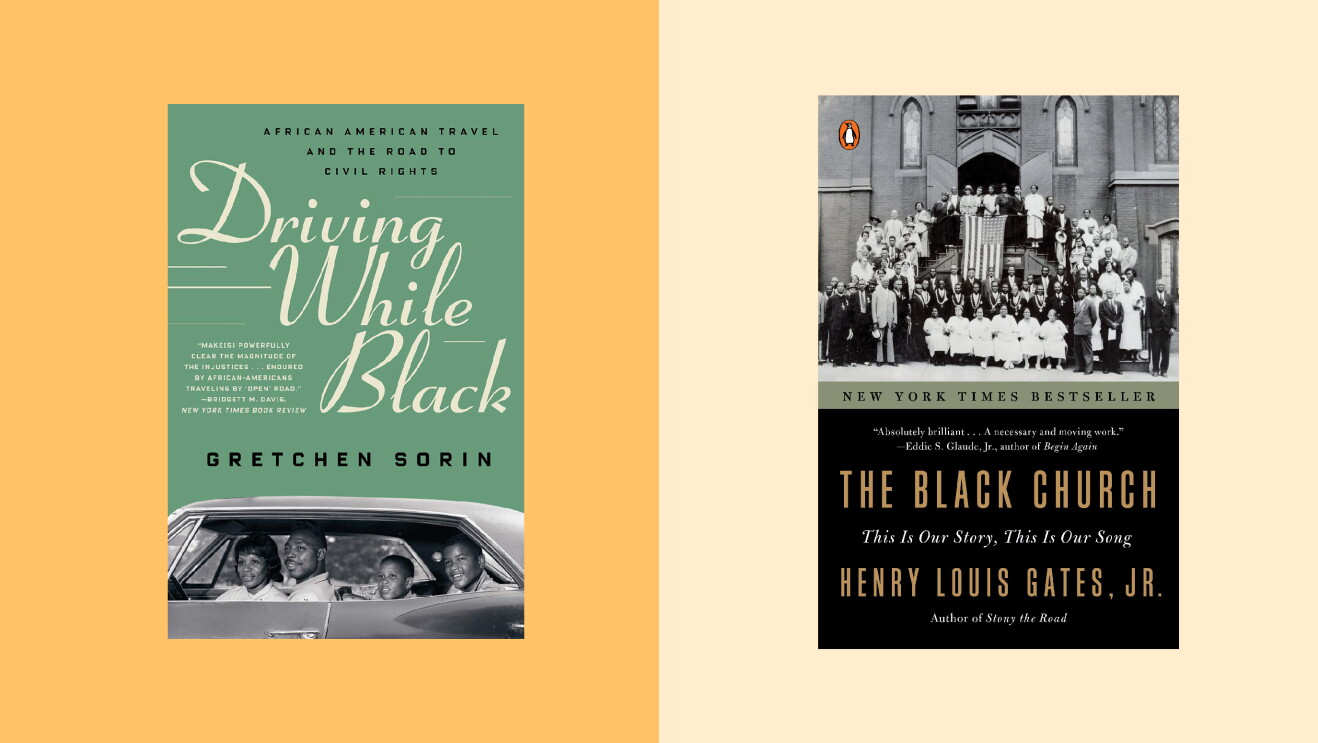 An image with two book covers on it.