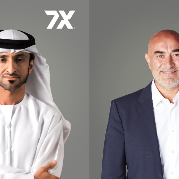 CEO of 7X and Ronaldo Mouchawar side by side with grey background