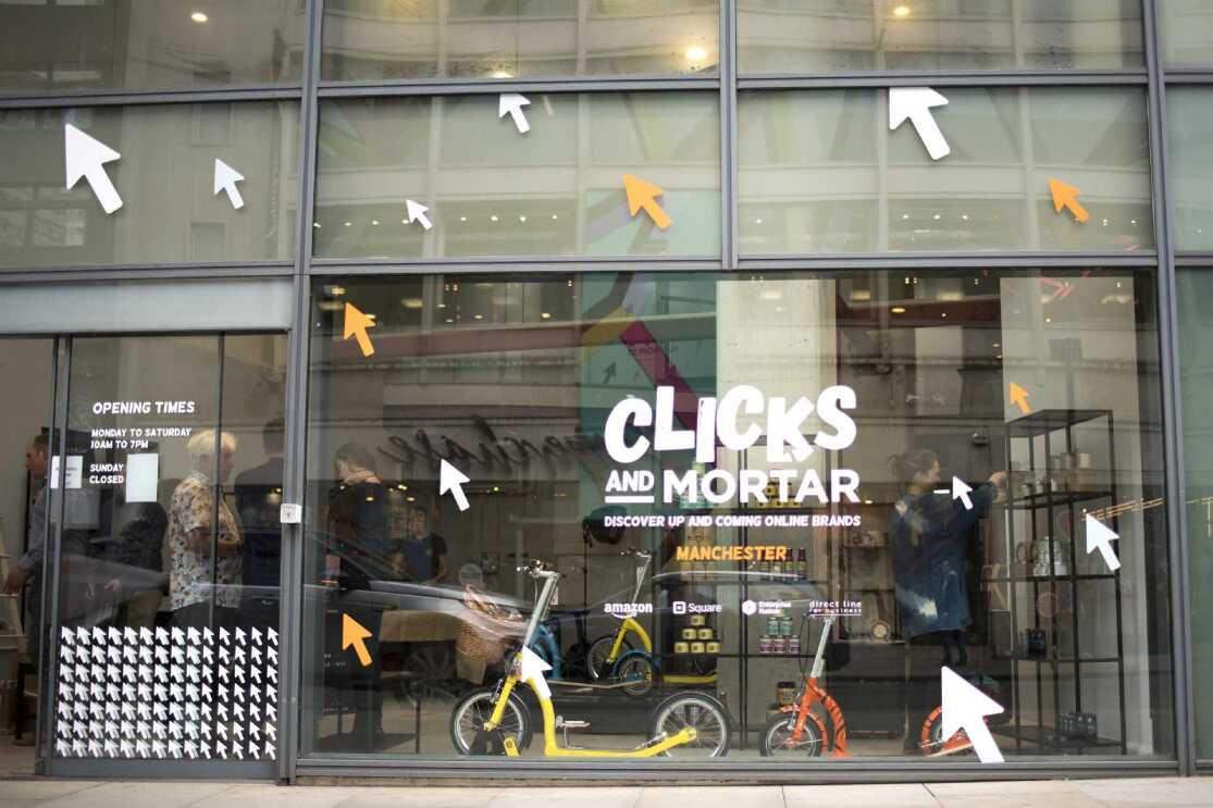 Clicks & Mortar store in Manchester
