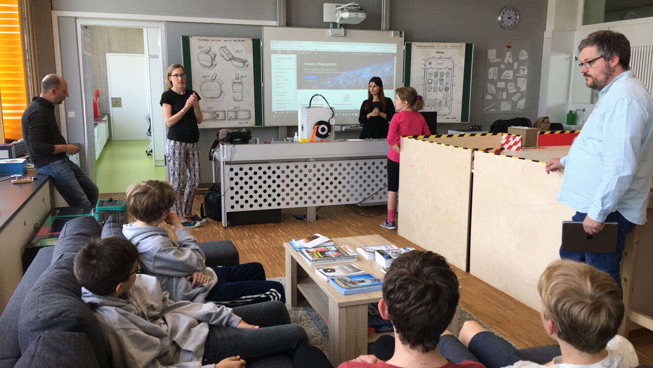 Amazonians hold `Exploratory Lab` with the students of  Lënster Lycée Luxembourg