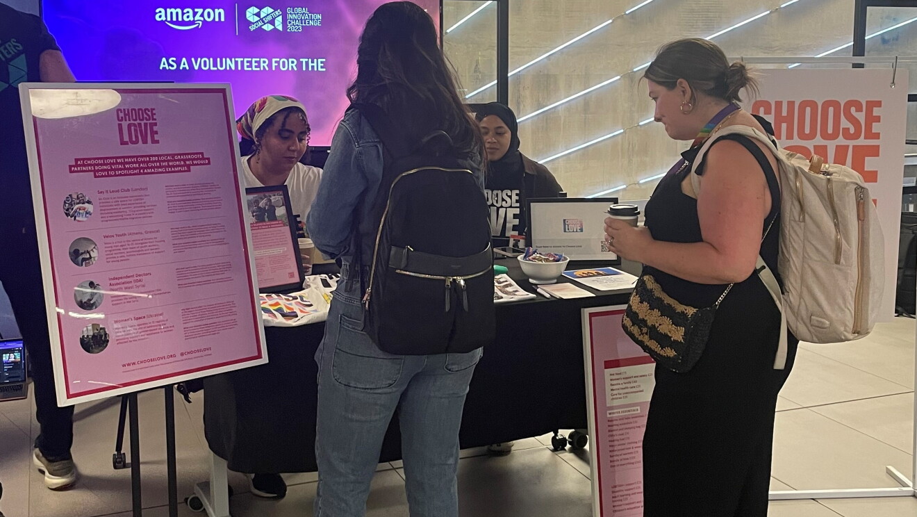 Volunteer Fair at our office in London 3 