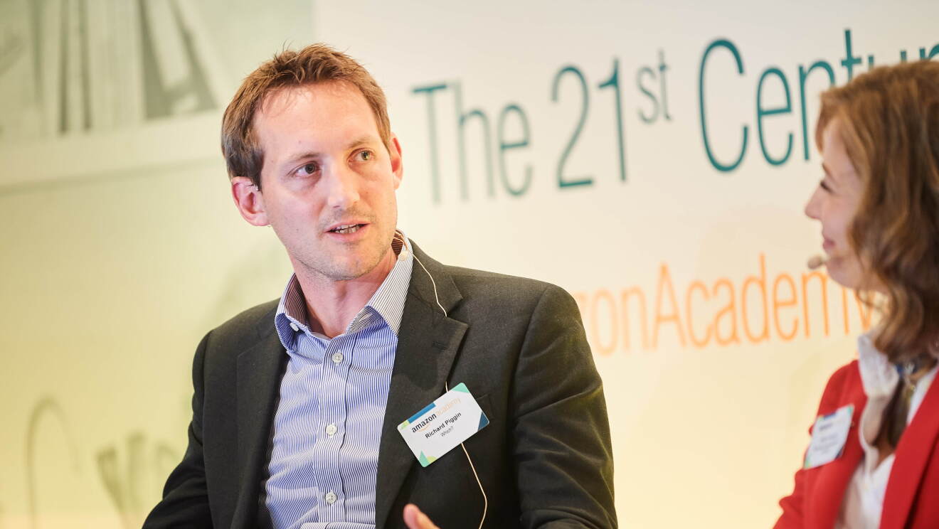  Richard Piggin, Head of External Affairs from Which? speaking at Amazon Academy Brussels panel. 