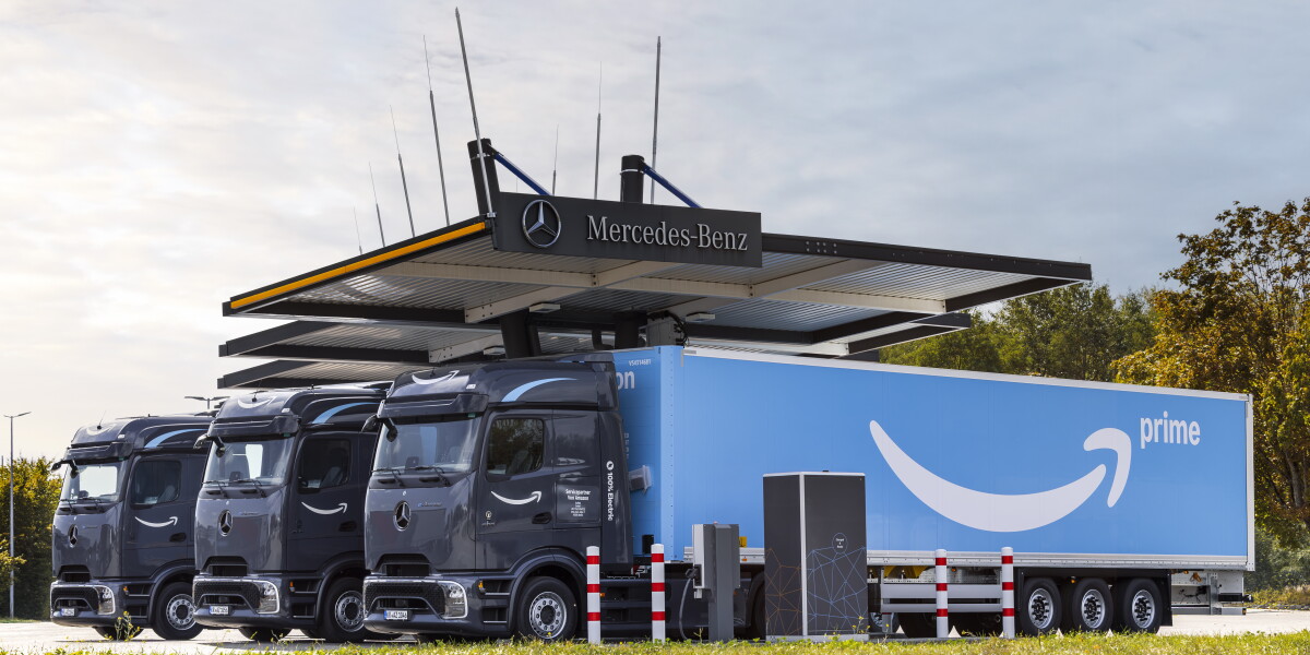 Amazon to receive more than 50 Mercedes-Benz eActros 600 electric trucks in Germany
