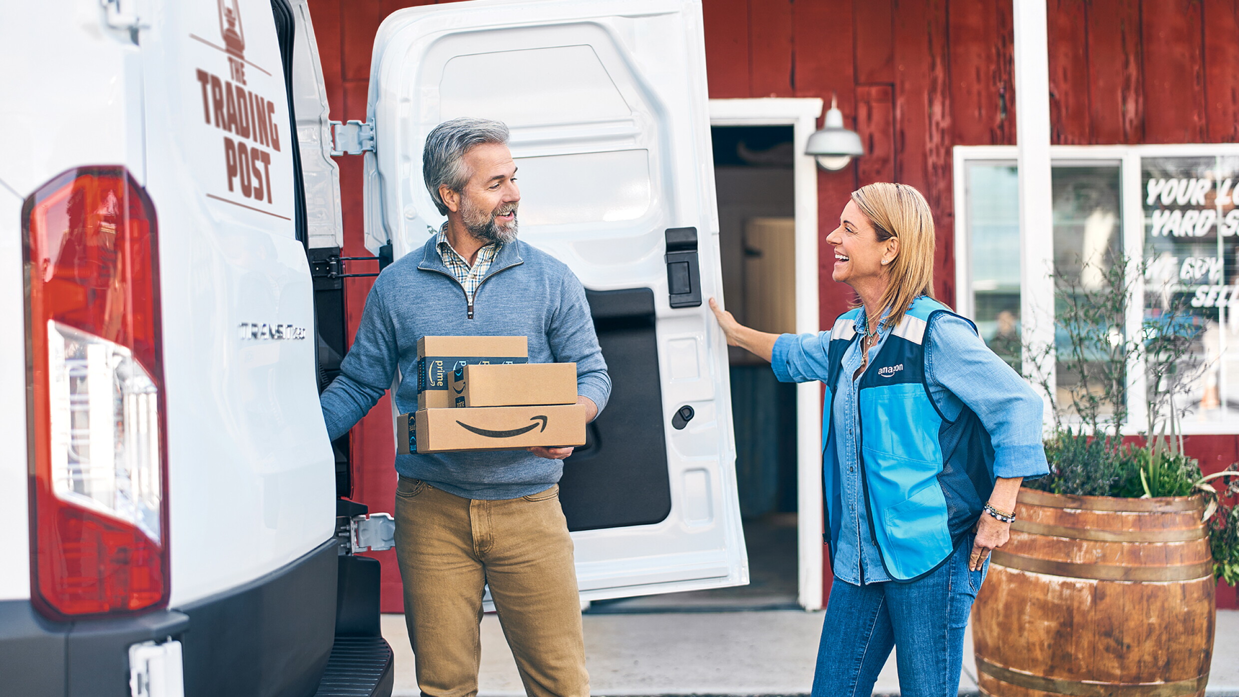 Shuttle Amazon Amazon Hub delivery program empowers local communities, businesses