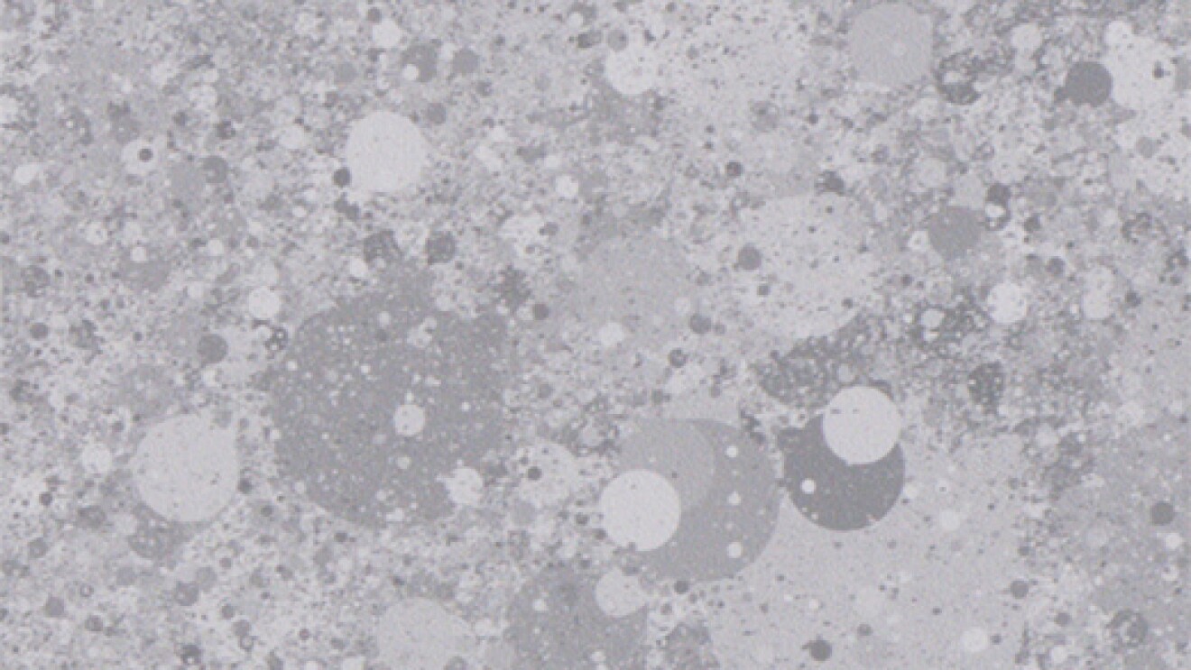 A gray speckled surface.