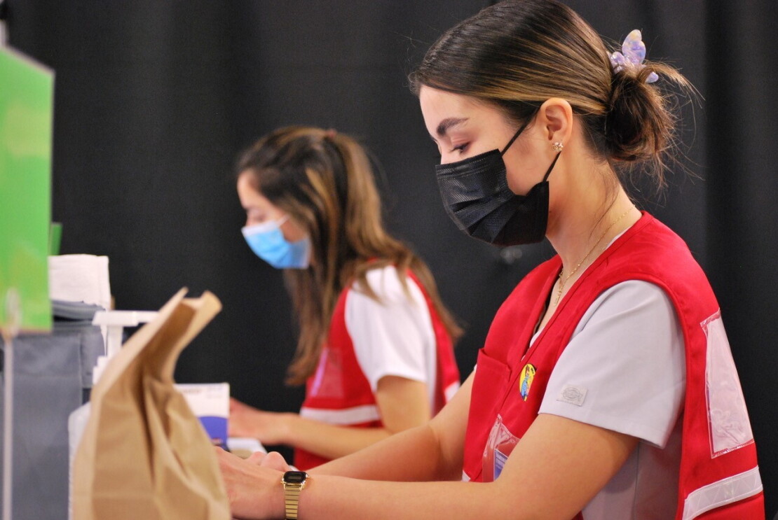 Amazon opens COVID-19 vaccine center in HQ2 location of Arlington, Virginia