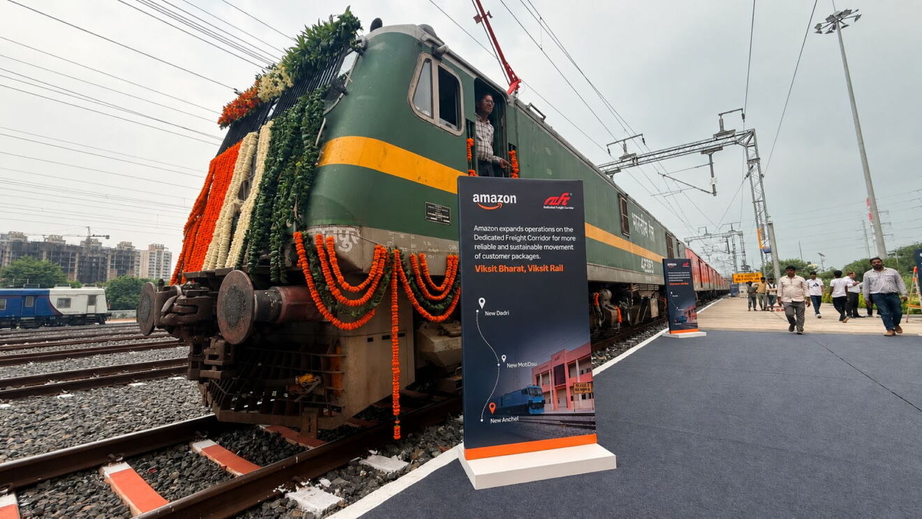 Amazon India expands operations on the Western Dedicated Freight Corridor, ahead of the festive season