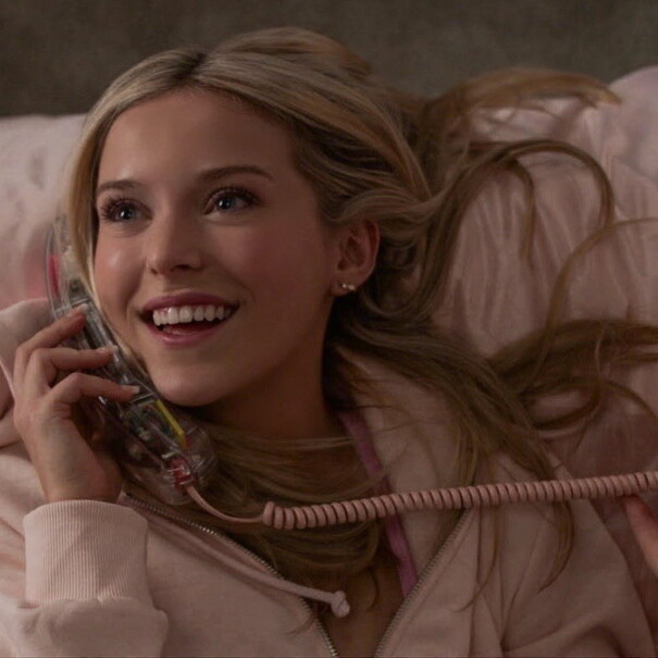 girl on phone