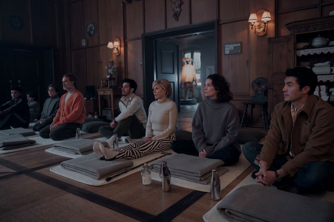 The cast of Nine Perfect Strangers season 2 look ready to meditate