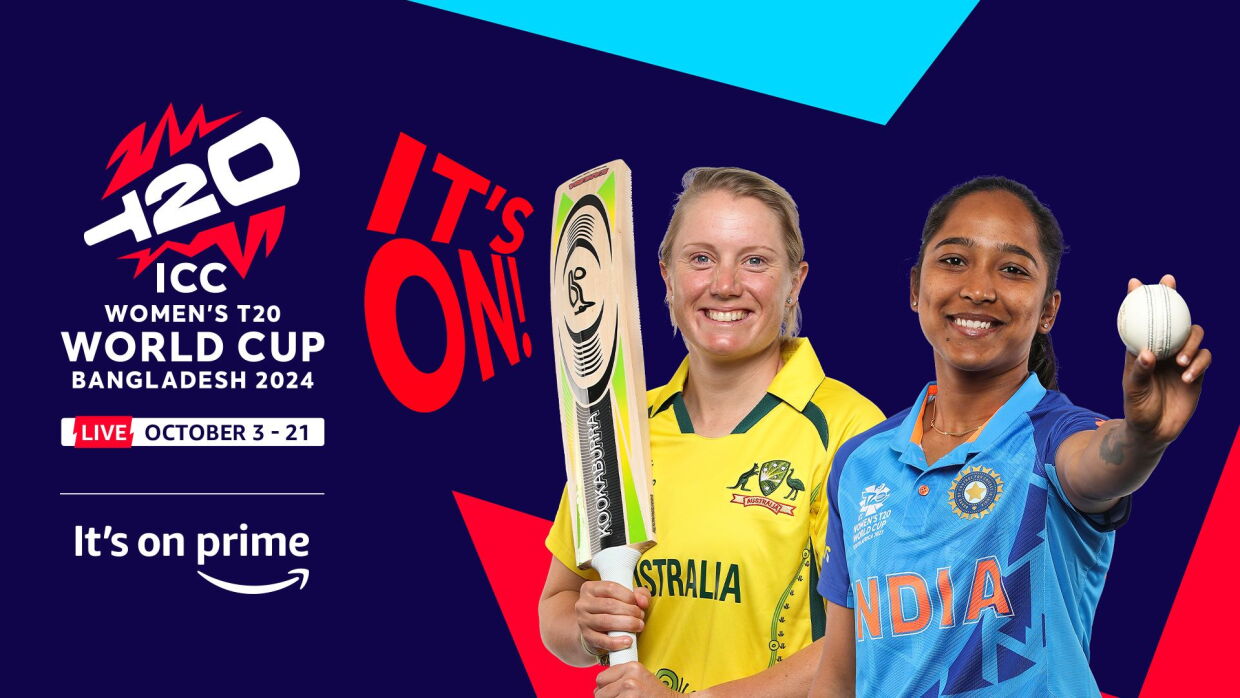 Watch the ICC Women’s T20 World Cup on Prime Video in Australia from 3rd - 21st October