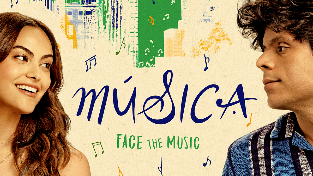 Poster de Música, Face the Music. 