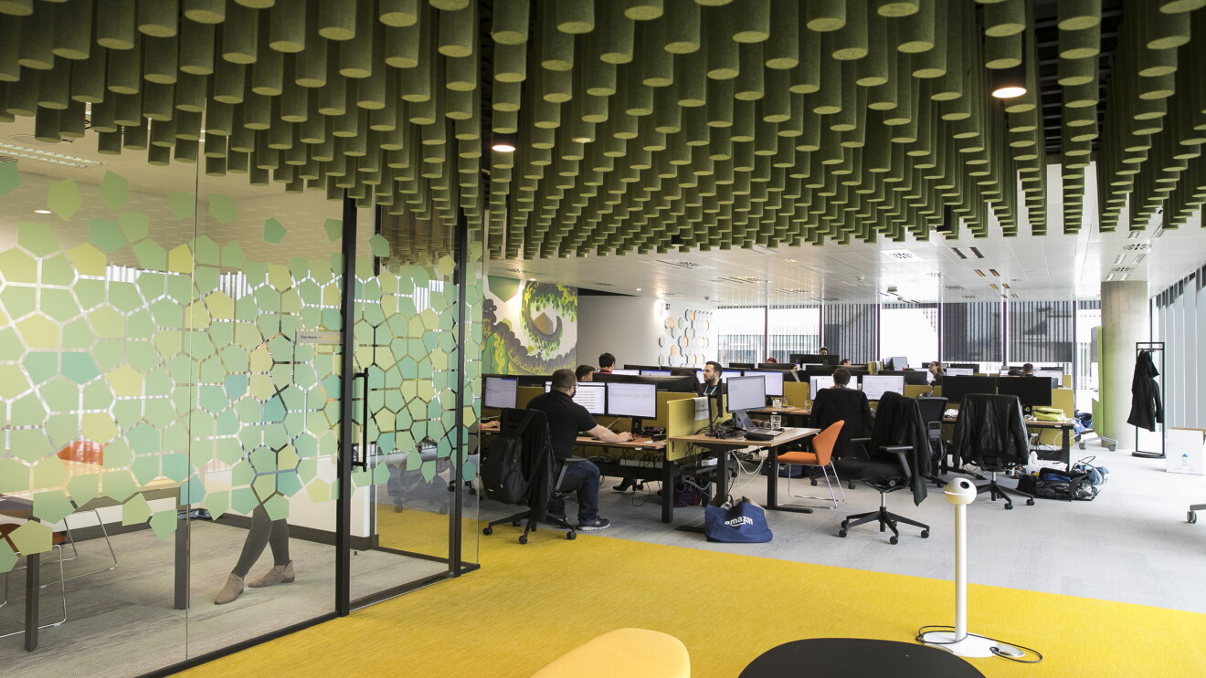Amazon office interior in Barcelona