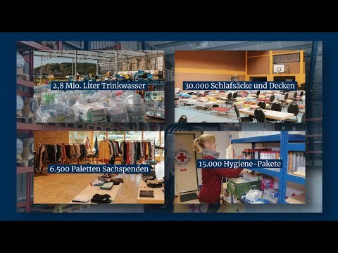 Hochwasser 2021 in Deutschland - Deutsches Rotes Kreuz (DRK) - Wir danken. Wir bleiben.