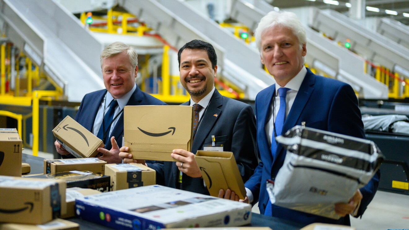 Minister Althusmann mit Generalkonsul Richard (Rick) Yoneoka und Garbsens Bürgermeister Dr. Christian Grahl