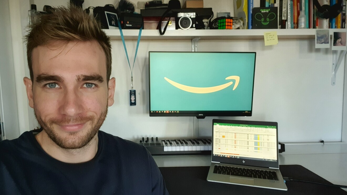 Julien, student joining Amazon's program