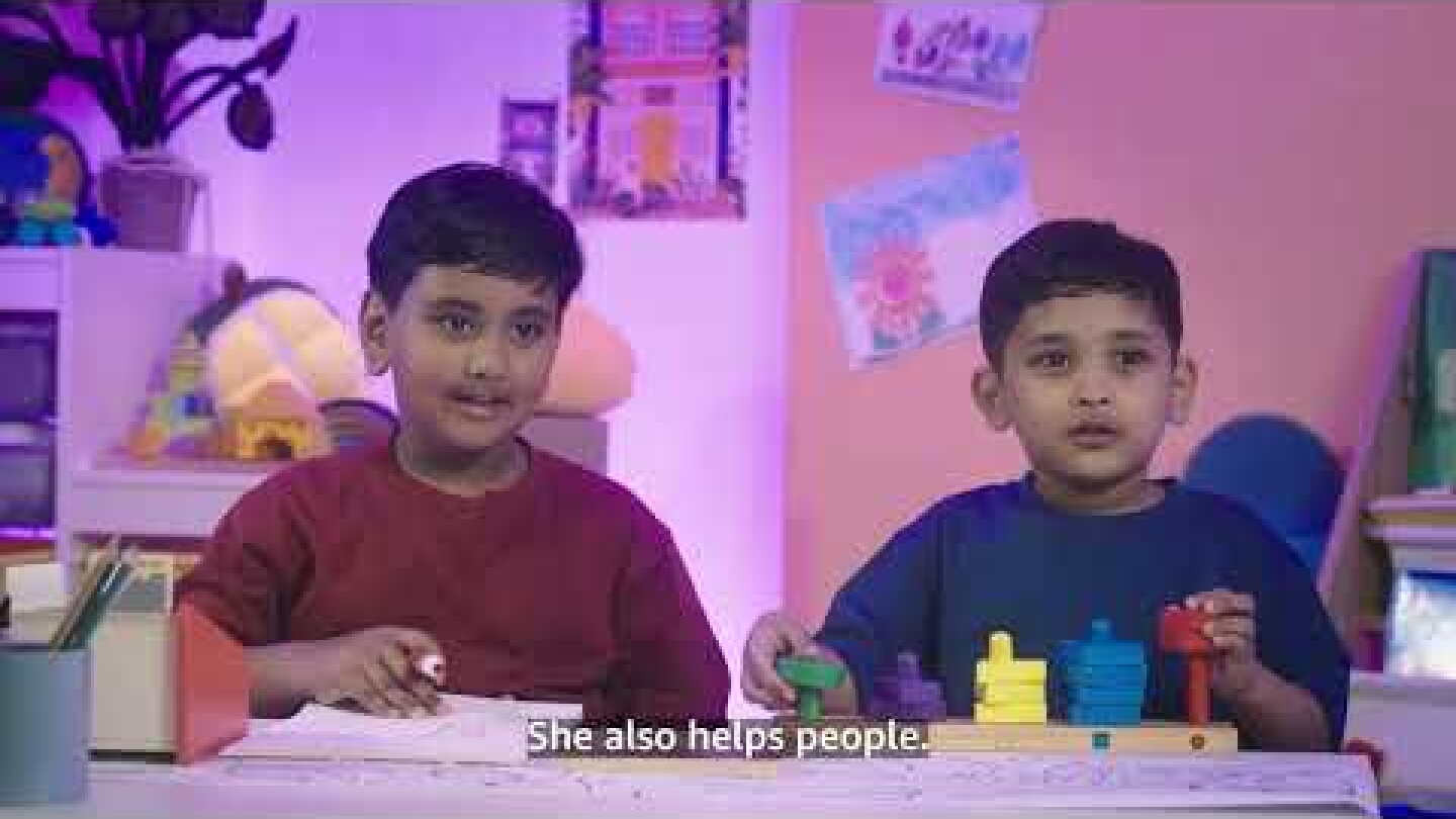 Amazon SG Employees give their children a Behind the Scenes Look For The Holidays