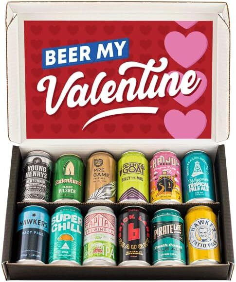 Beer Cartel's Valentine's Day gift pack of local beers.