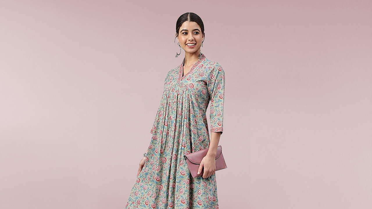 Alia-cut kurtas on Amazon
