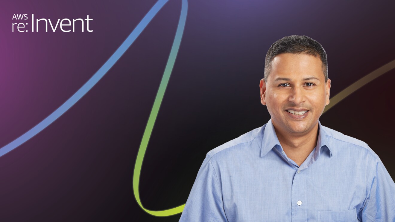 A photo of Dilip Kumar, vice president of AWS Applications