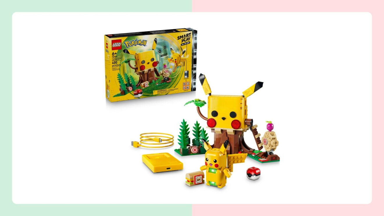 Colorful LEGO Pokémon building set featured in Amazon's holiday toy list