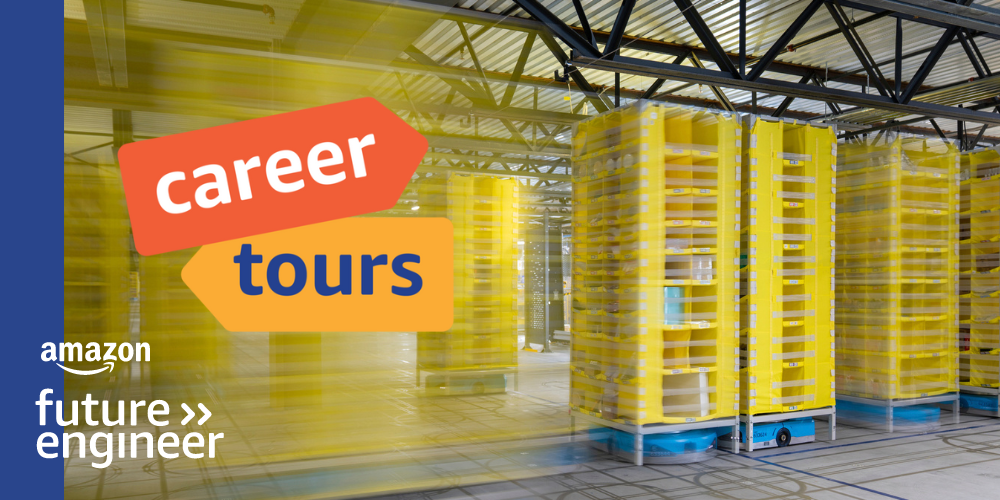 Explore Careers of the Future image of warehouse robots