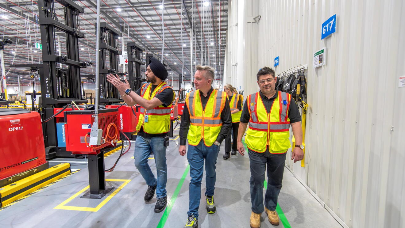 Opening of Western Sydney's Horsley Park fulfilment centre