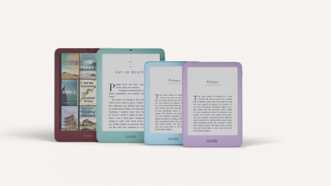 Redesigned Kindle family 