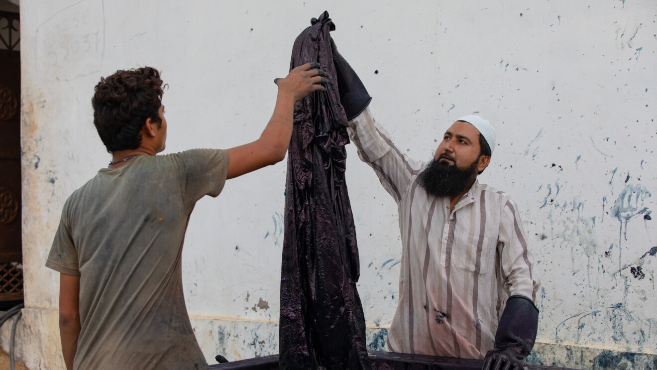 Sufiyan Khatri, master artisan, Indigo House