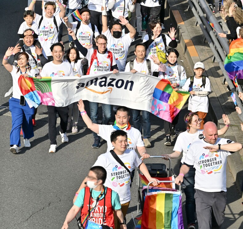 東京レインボープライド2023パレードの様子