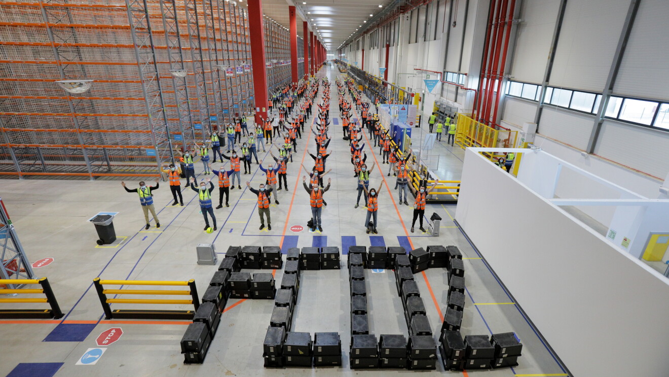 Photo of employees in our Colleferro, Italy FC