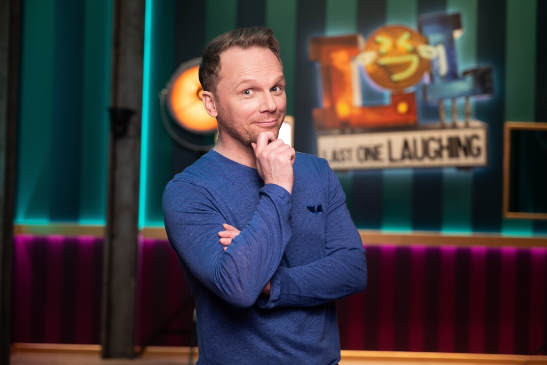 Ralf Schmitz am Set von LOL: Last one Laughing.