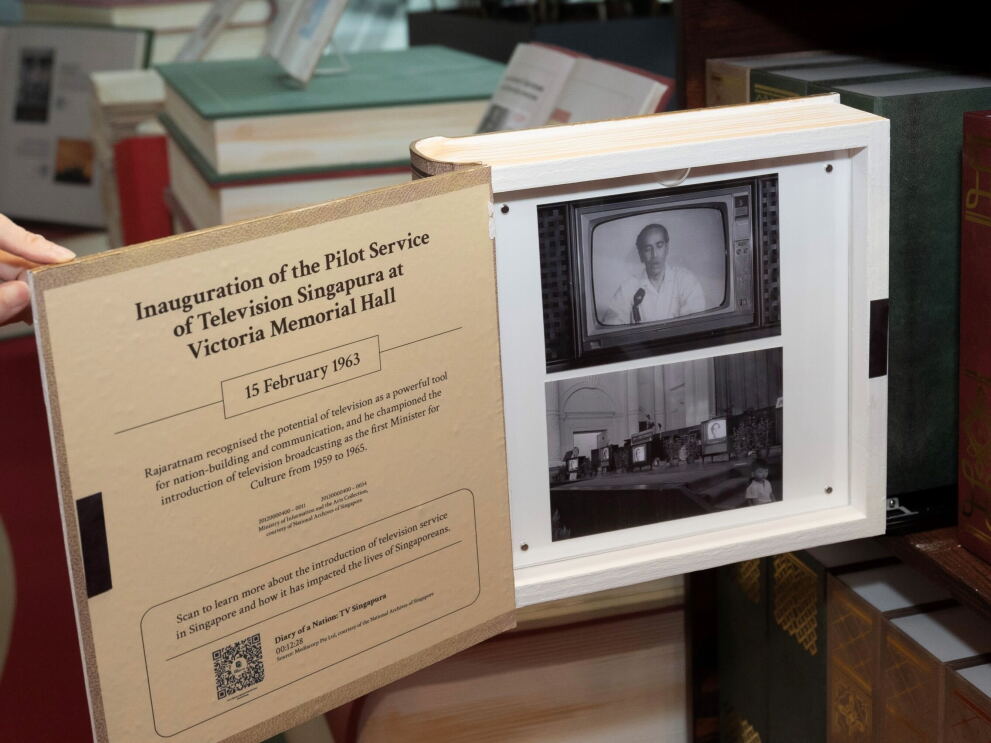 Besides the Chatbook, visitors can find other memorabilia to explore S Rajaratnam's life
