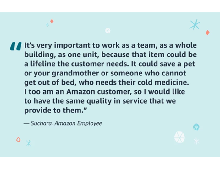 ホリデーシーズンの締めくくりに贈る、Amazonのお客様、販売事業者様の皆様、社員の皆さんへの感謝のメッセージ