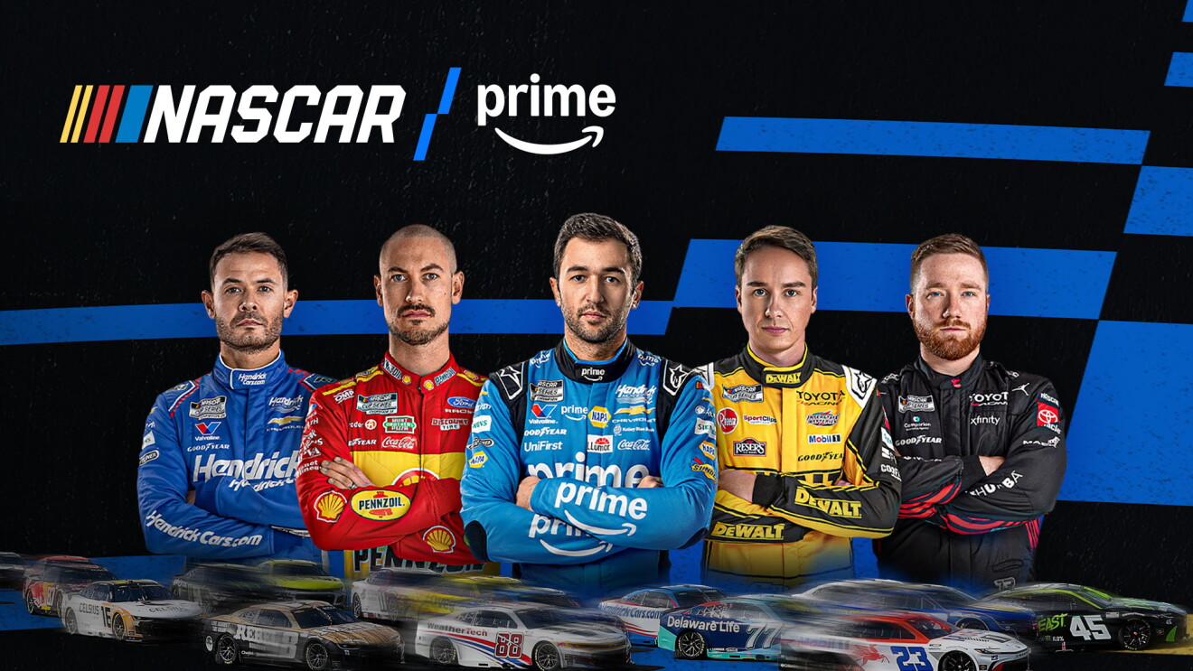 Kyle Larson, Joey Logano, Chase Elliott, Christopher Bell, and Tyler Reddick