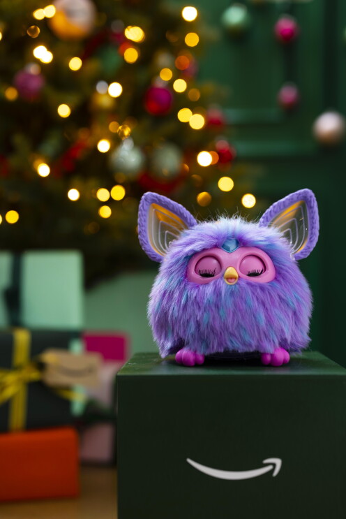 Furby Purple Interactive Toy Plush