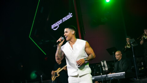 Amazon Music celebra el impacto global de la música latina con "una noche tropical" en Las Vegas