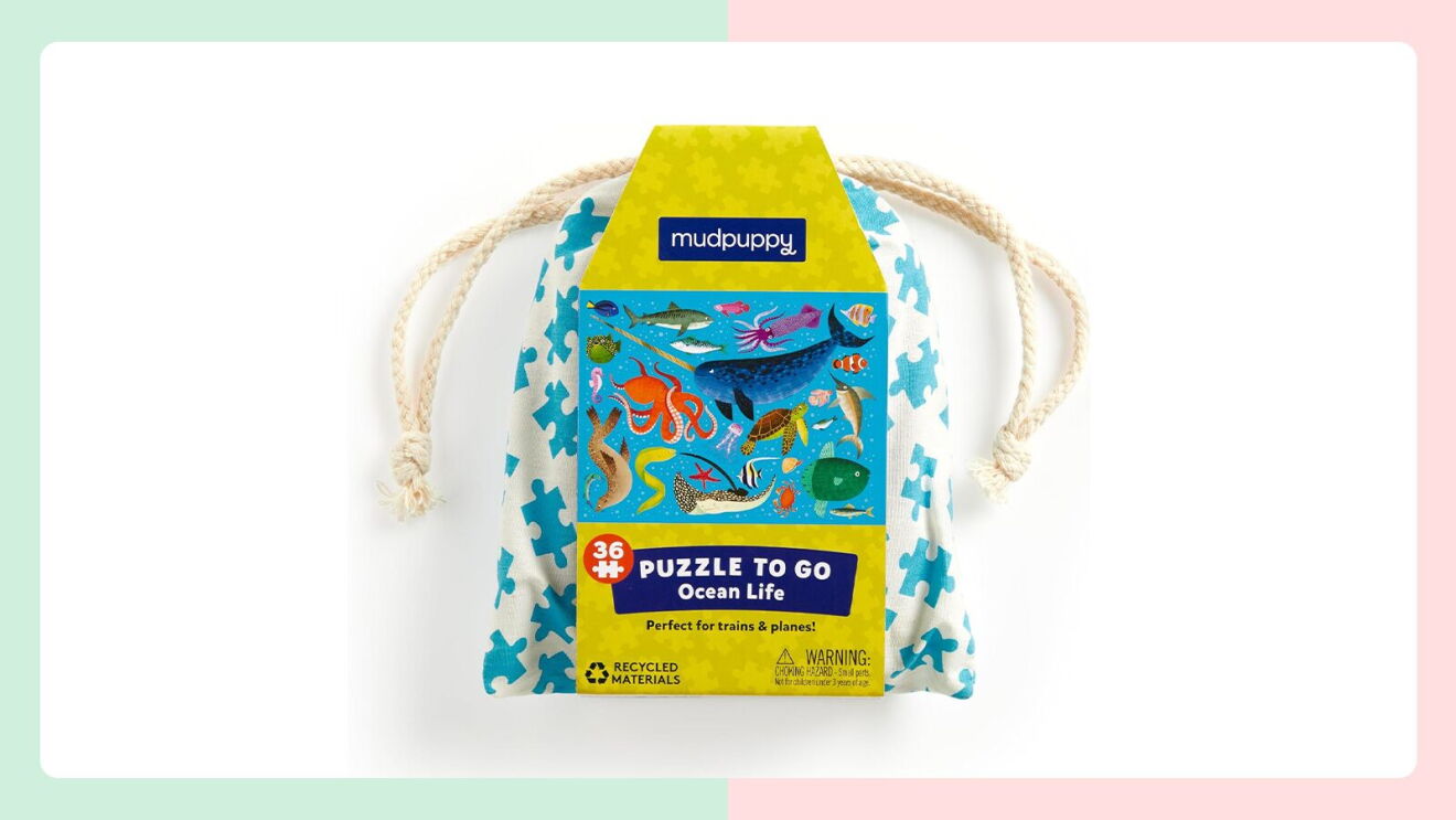 Mudpuppy Ocean Life Puzzle to Go