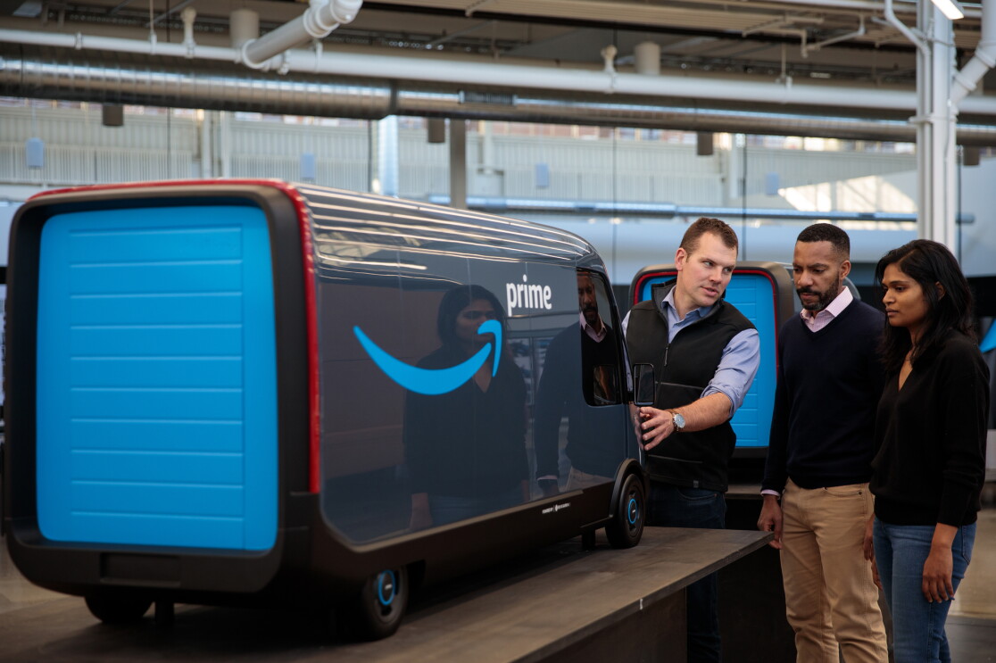 Go behind the scenes as Amazon develops a new electric vehicle