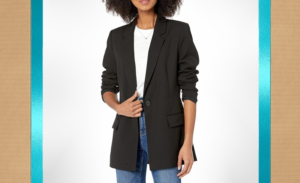 Amazon product on color background