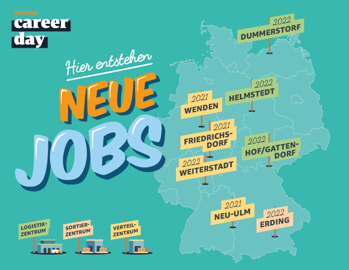 Die neuen Logistikstandorte