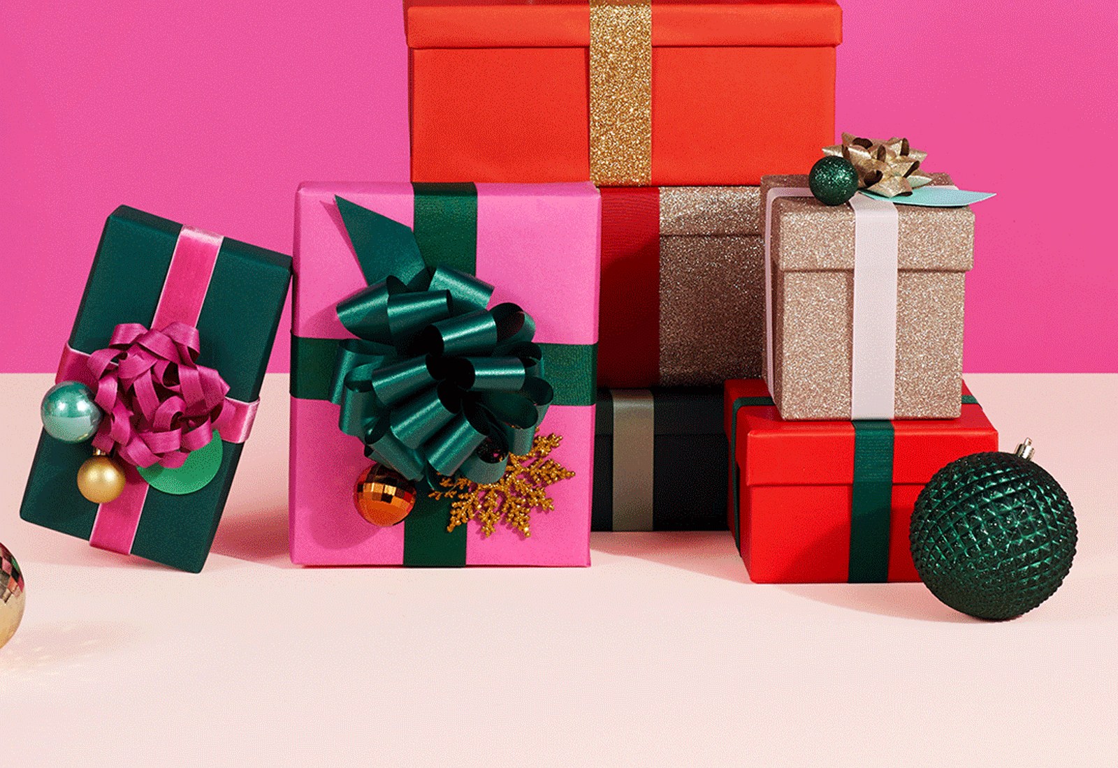 An image of assorted products and gifts