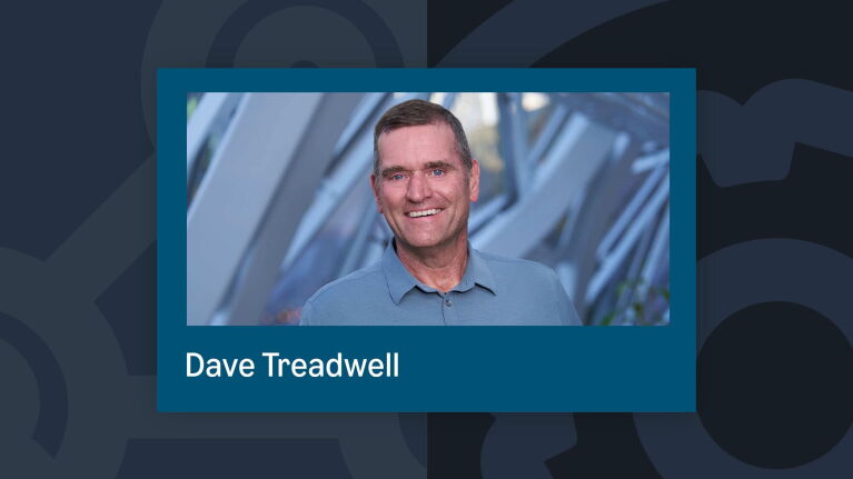 The headshot of Dave Treadwell