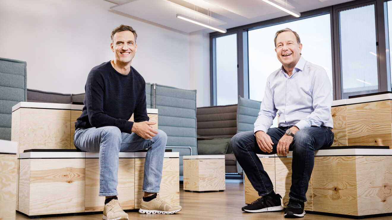 Rocco Bräuniger (li.) mit Ralf Kleber