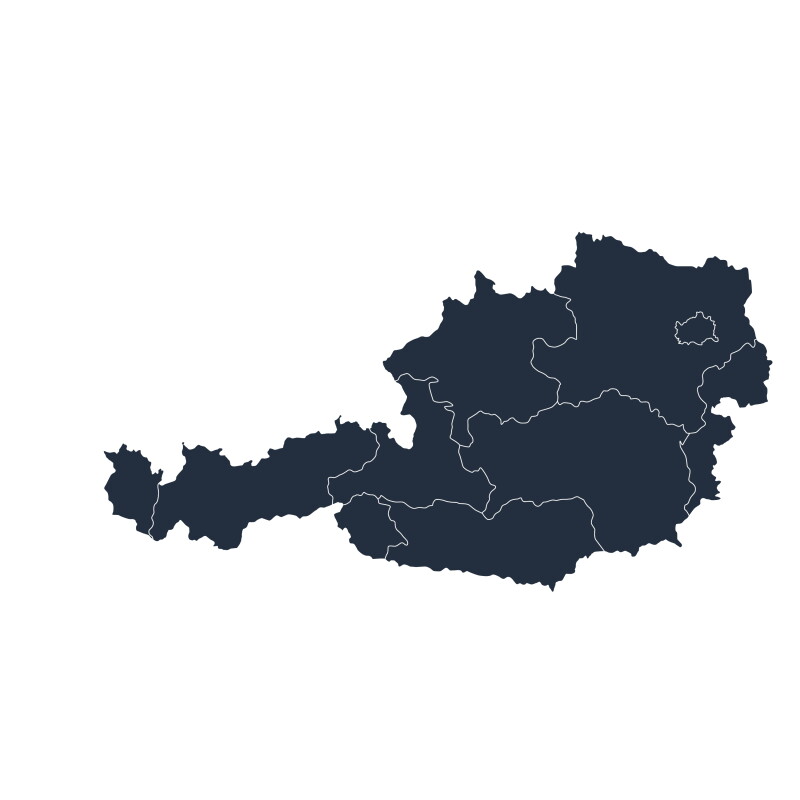 Map of Austria