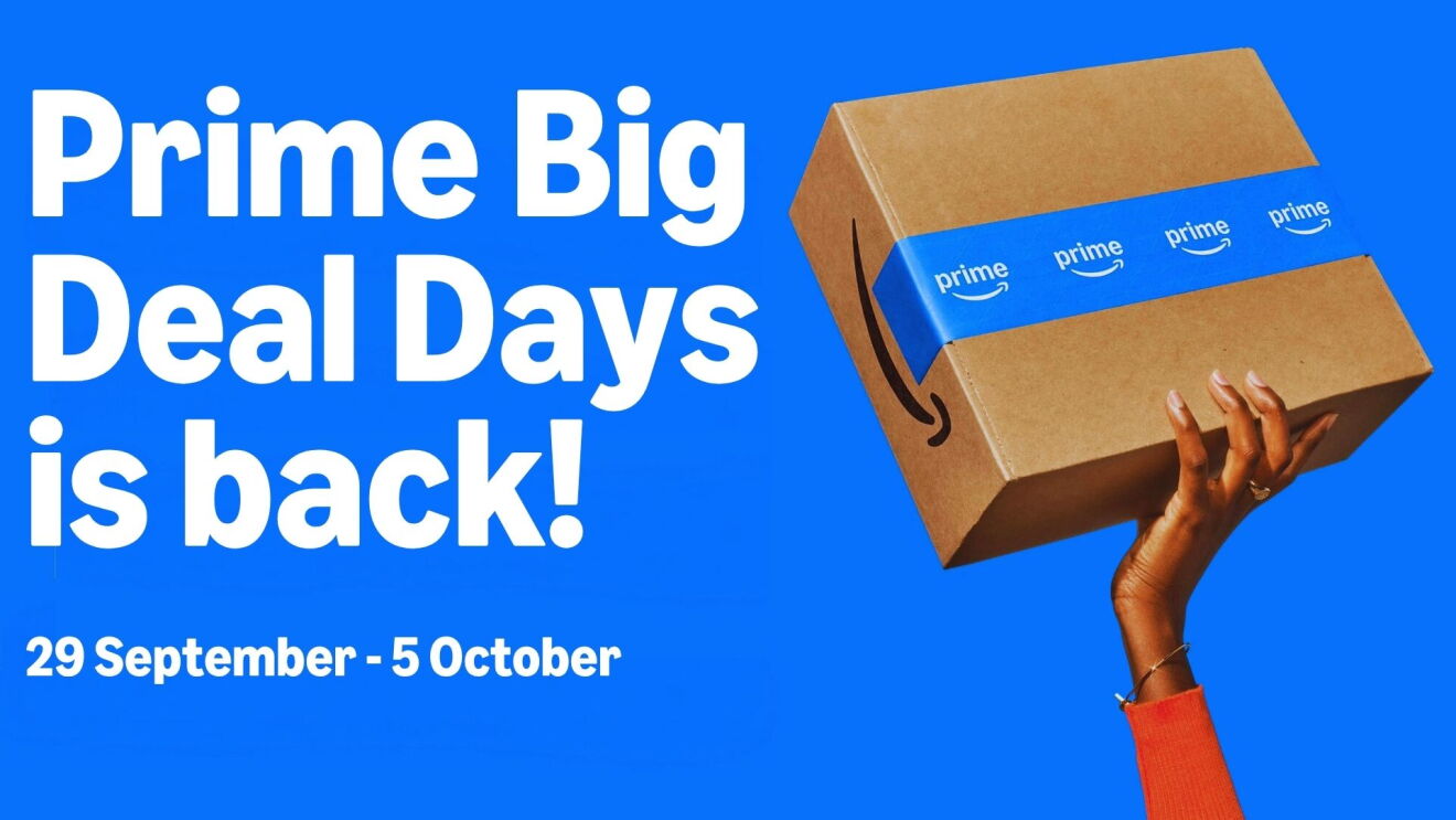 Prime Big Deal Days is back Tuesday 29th September until Monday 5th October.