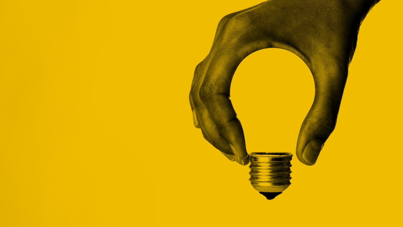 Light Bulb in Hand