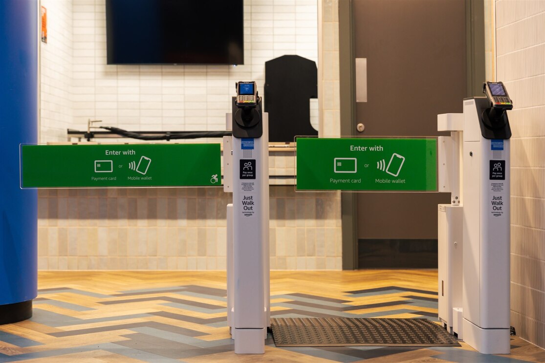 just walkout technology at the o2