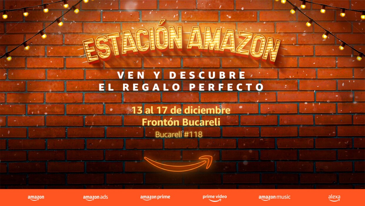 Cartel del evento Estación Amazon en CDMX.