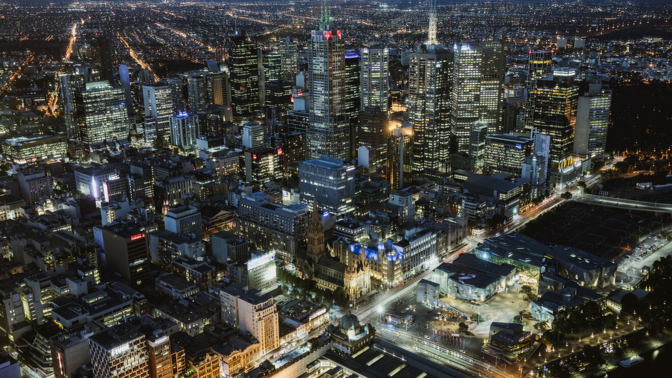 Image of Melbourne from Sky Deck, iStock